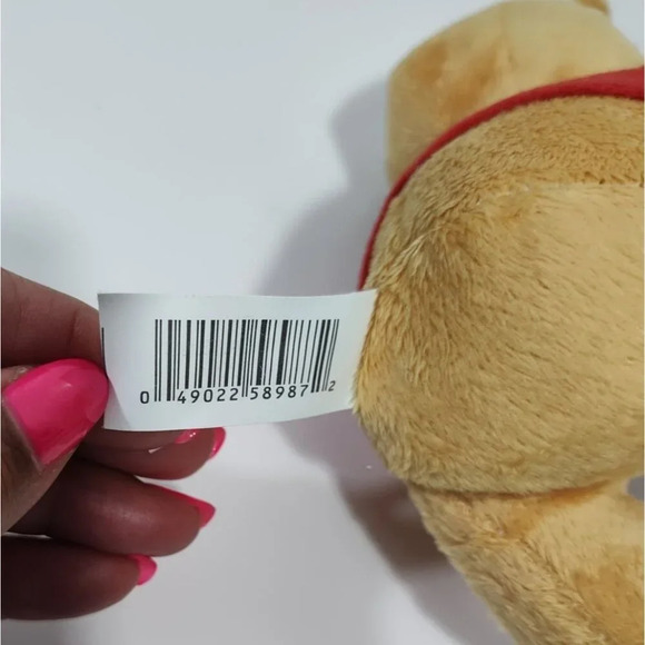 Disney Winnie The Pooh Plush Toy With Bunny Ears By Dan Dee Collectible Easter - Picture 6 of 6